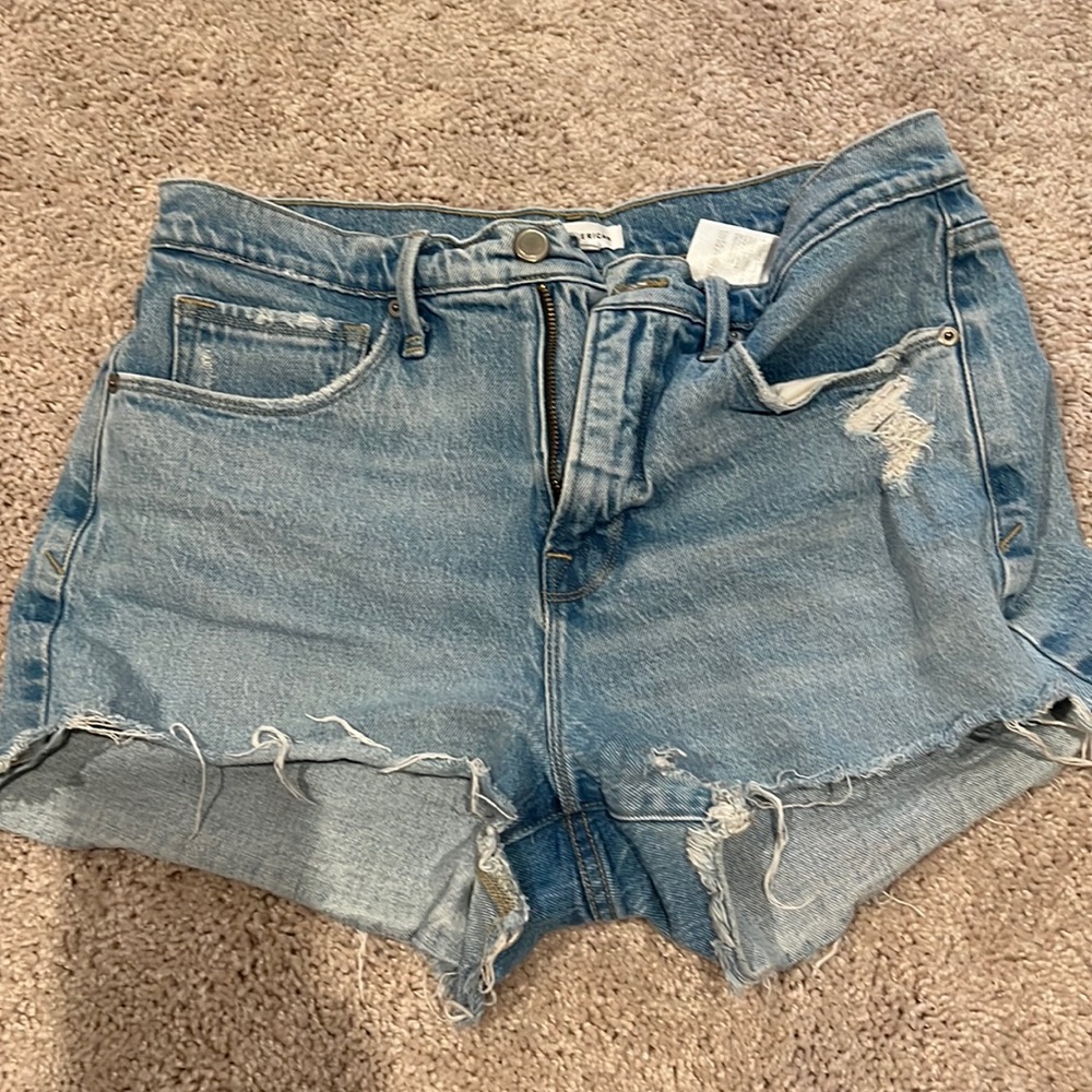 Good American jean shorts - size 4/27